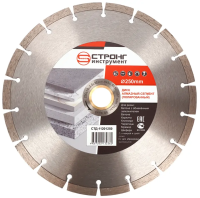Алмазный диск по бетону 250*32/25.4*10*3.0мм Segment Strong